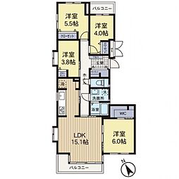 間取図画像 4LDK