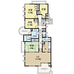間取図画像 4LDK