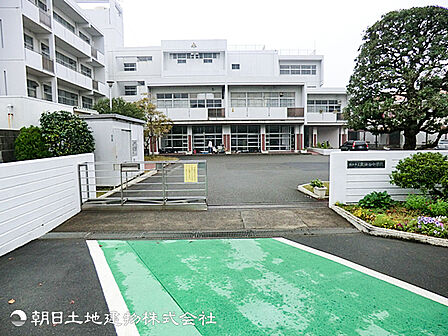 【栗田谷中学校】1580m