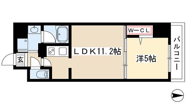 ダイワシティー大須 ｜愛知県名古屋市中区大須3丁目(賃貸マンション1LDK・4階・40.41㎡)の写真 その2