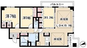 La Marsa八事山I  ｜ 愛知県名古屋市昭和区山手通5丁目26-1（賃貸マンション3LDK・3階・81.47㎡） その2