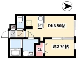 quador 御器所NOIR  ｜ 愛知県名古屋市昭和区御器所3丁目310-2（賃貸マンション1DK・4階・29.55㎡） その2