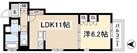 Rilassare  ｜ 愛知県名古屋市瑞穂区市丘町1丁目23-1（賃貸アパート1LDK・1階・41.81㎡） その2