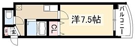 マンションリバーサイド  ｜ 愛知県名古屋市天白区塩釜口2丁目1512（賃貸マンション1K・4階・24.85㎡） その2