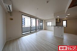 SS.FLAT桜山 9階3LDKのリビング/ダイニング