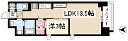 RAXA覚王山 6階1LDKの間取り