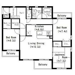 ラフィネメゾン瑞穂 3階