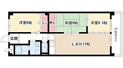 ハイネスマキ 3LDKの間取図画像
