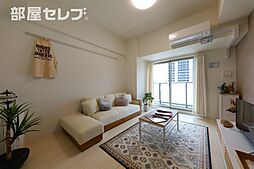 リシュドール名駅南 12階1Kのリビング/ダイニング