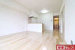 滝子アネックス 3階2LDKのリビング/ダイニング