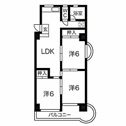 宝第二スカイハイツ 4階