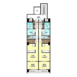 N51 PREMIER 吹上 6階/-