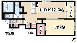 プロスペリタ土原 1階