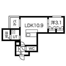 ヒュッゲ金山 3階/-
