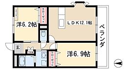 オアシス荒池 2階