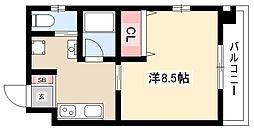 E-House 1Kの間取図画像