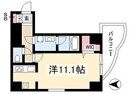 カノン大須 ワンルームの間取図画像