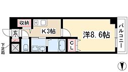 ニューシティアパートメンツ円上町 6階/-