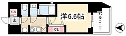 SEASONFLATSCHIKUSA 1Kの間取図画像