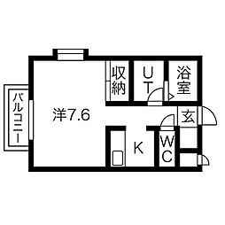 ラ・フォーレ萩原 1階