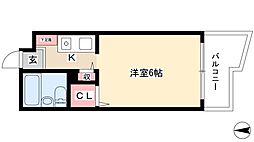 メゾン・ド・カンパーニュ 1Kの間取図画像