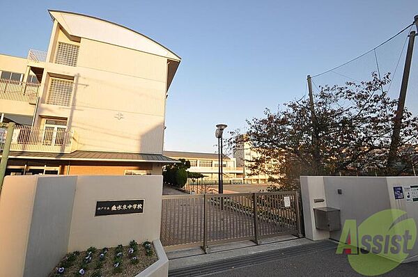 画像30:神戸市立 垂水東中学校 1210m