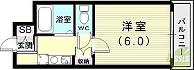 ルックハイツII  ｜ 兵庫県神戸市西区王塚台3丁目（賃貸マンション1K・3階・20.00㎡） その2