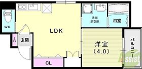 Tre Court 兵庫I  ｜ 兵庫県神戸市兵庫区切戸町（賃貸アパート1LDK・1階・29.80㎡） その2