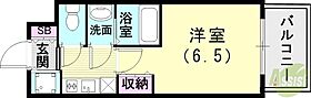 エスリード神戸兵庫駅ミッドポート  ｜ 兵庫県神戸市兵庫区松原通5丁目（賃貸マンション1K・2階・21.31㎡） その2