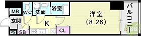 SPコート神戸  ｜ 兵庫県神戸市兵庫区三川口町1丁目（賃貸マンション1K・6階・26.68㎡） その2