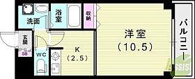 フルール須磨  ｜ 兵庫県神戸市長田区浪松町5丁目（賃貸マンション1R・2階・30.38㎡） その2