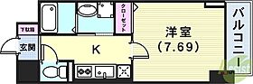 クラシェス新長田  ｜ 兵庫県神戸市長田区大橋町8丁目（賃貸マンション1K・12階・28.17㎡） その2