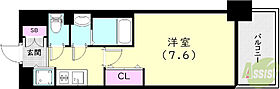 Luxe神戸WEST  ｜ 兵庫県神戸市長田区四番町3丁目（賃貸マンション1K・7階・24.27㎡） その2