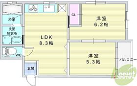 湊川第5マンション  ｜ 兵庫県神戸市兵庫区湊川町5丁目（賃貸マンション2LDK・2階・39.82㎡） その2