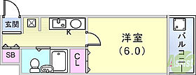 モダンアパートメント神戸新長田  ｜ 兵庫県神戸市長田区久保町3丁目（賃貸マンション1K・2階・18.00㎡） その2