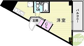 アンペリエ  ｜ 兵庫県神戸市西区大津和1丁目（賃貸マンション1R・4階・24.00㎡） その2