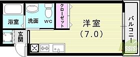 Giulia須磨浦I  ｜ 兵庫県神戸市須磨区須磨浦通6丁目（賃貸アパート1R・2階・20.90㎡） その2