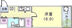 モダンアパートメント神戸新長田  ｜ 兵庫県神戸市長田区久保町3丁目（賃貸マンション1K・3階・18.00㎡） その2