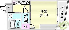 エステムコート神戸ハーバーランド前II  ｜ 兵庫県神戸市兵庫区新開地6丁目（賃貸マンション1K・8階・19.55㎡） その2