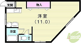 若木町1丁目アパート  ｜ 兵庫県神戸市須磨区若木町1丁目4-6（賃貸アパート1K・2階・21.75㎡） その2