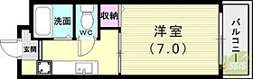 インペリアル伊川谷  ｜ 兵庫県神戸市西区大津和2丁目7-7（賃貸マンション1K・4階・21.87㎡） その2