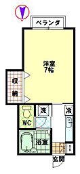 ツインフラットII 2階/202