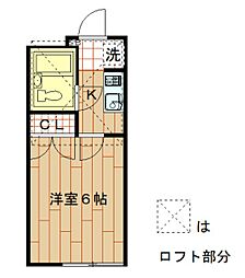 フラワーヒルA 2階/-