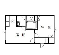 アベハイツ 103 ｜ 北海道旭川市末広一条2丁目（賃貸アパート1LDK・1階・34.80㎡） その2