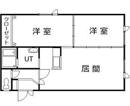 さくらMS・2 2LDKの間取図画像