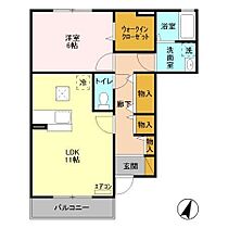 ポートスクエア　Ｂ  ｜ 茨城県神栖市知手（賃貸アパート1LDK・1階・48.68㎡） その2