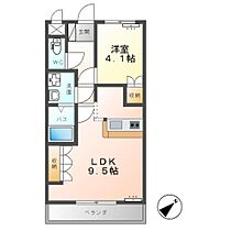 エスポアールＢ 201 ｜ 茨城県神栖市波崎（賃貸アパート1LDK・2階・36.00㎡） その2