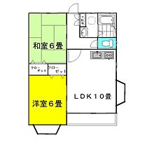 サウス・ウインド　2ｎｄ 205 ｜ 茨城県神栖市知手中央1丁目（賃貸アパート2LDK・2階・53.00㎡） その2