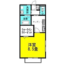 ラフォンテ・レパードII 202 ｜ 茨城県神栖市大野原4丁目（賃貸アパート1K・2階・33.12㎡） その2