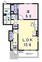 グラン・ソレイユ 104 ｜ 茨城県神栖市大野原2丁目（賃貸アパート1LDK・1階・46.22㎡） その2